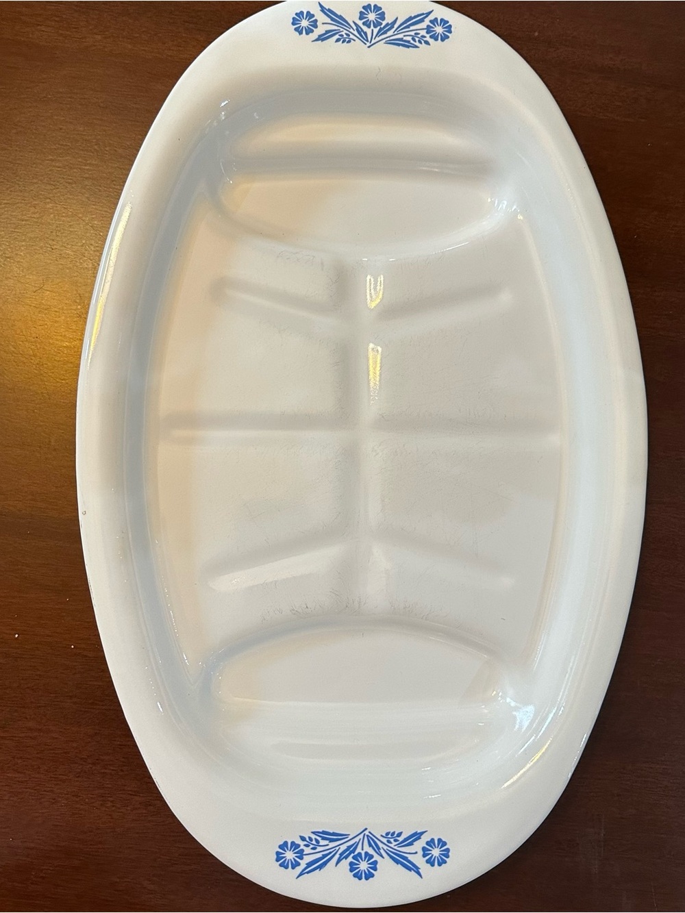 Vintage Corning Ware Blue Cornflower Platter